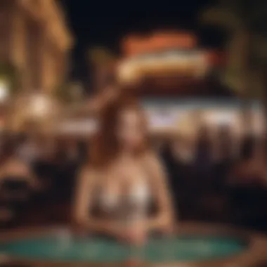 Entertainment Extravaganza: A Night at Tropicana A lively entertainment show happening at the Tropicana Hotel