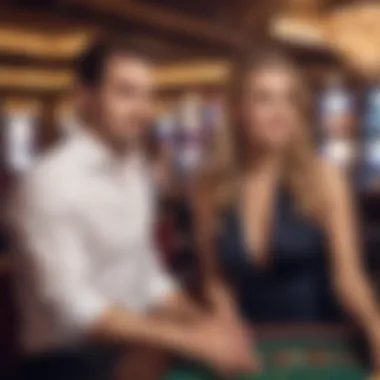 Excitement in the Casino: Adult Slots Experience A vibrant casino environment highlighting the excitement of adult slots