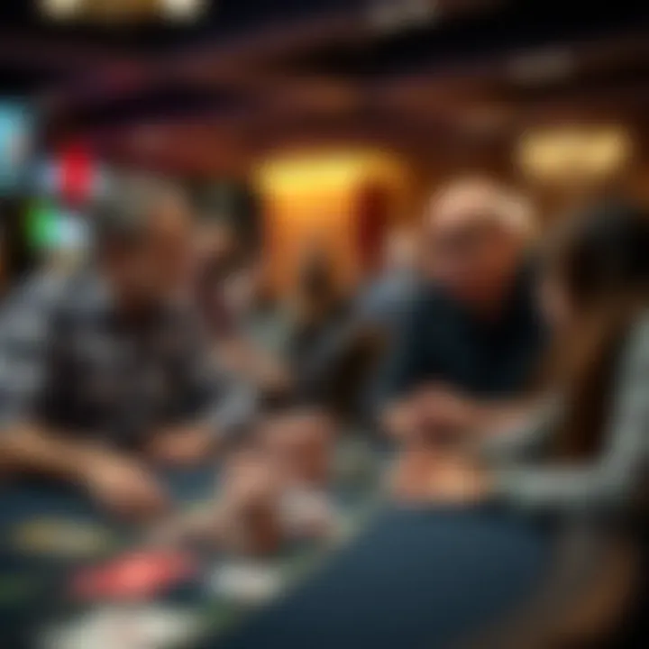 Family Discussion on Casino Age Restrictions A family discussing the implications of age restrictions in casinos