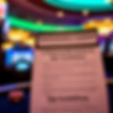 Responsible Gaming and Age Guidelines A responsible gaming brochure highlighting age guidelines