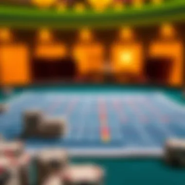 Chart depicting betting strategies and potential returns