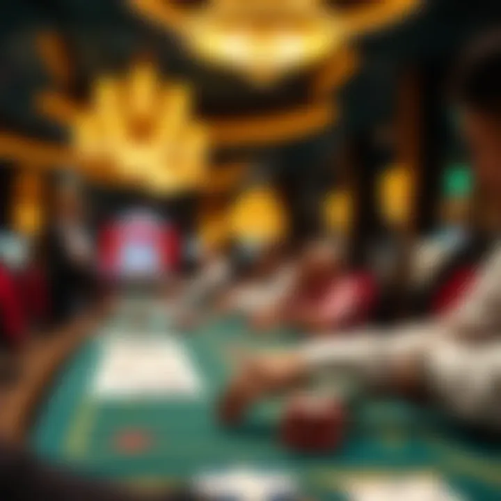 Visual representation of bankroll management strategies
