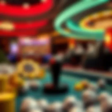 A visual representation of responsible gaming practices in keno.