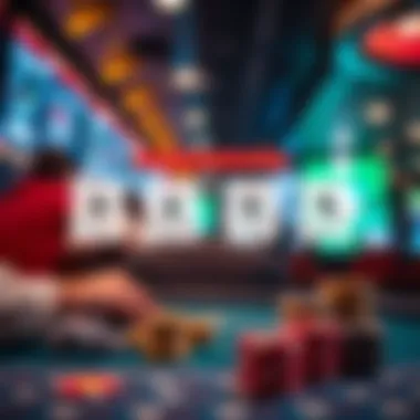 A diagram explaining the mechanics of online poker deposit bonuses and how they function.