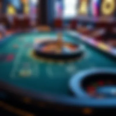 Visual representation of stake roulette table layout with betting options