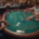 Overview of Texas Hold'em table layout