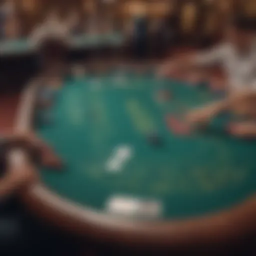 Overview of Texas Hold'em table layout