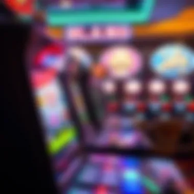 Responsible Gambling and Slot Machines Visual representation of responsible gambling practices with slot machines