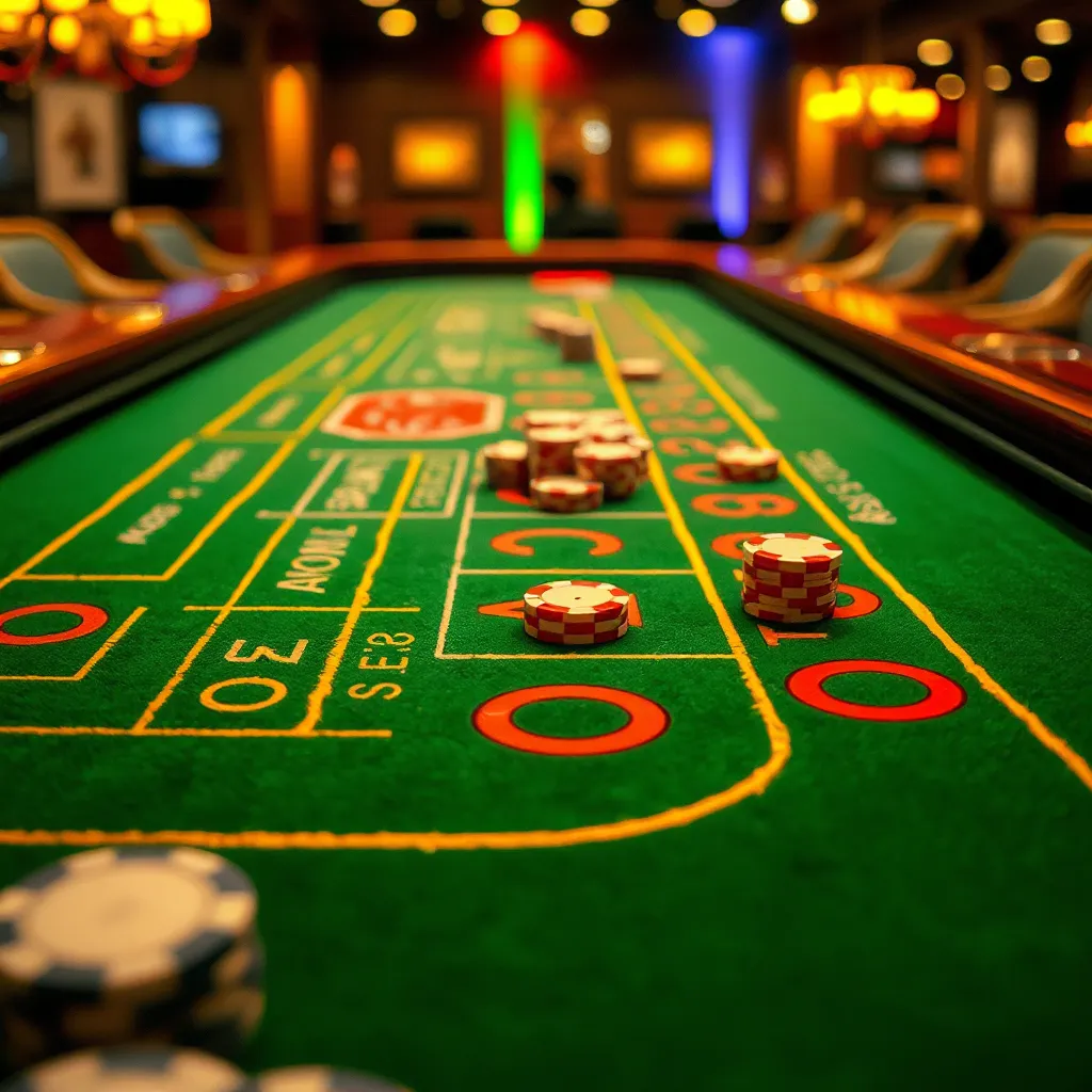 Understanding the Craps Felt Layout: Design and Strategy